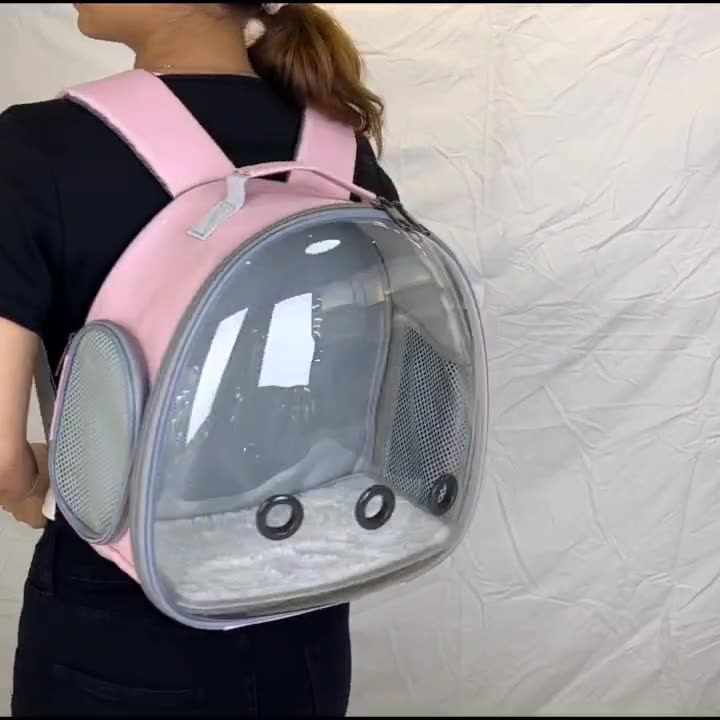 Mochila Burbuja para Mascotas Pequeñas