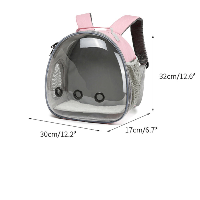 Mochila Burbuja para Mascotas Pequeñas